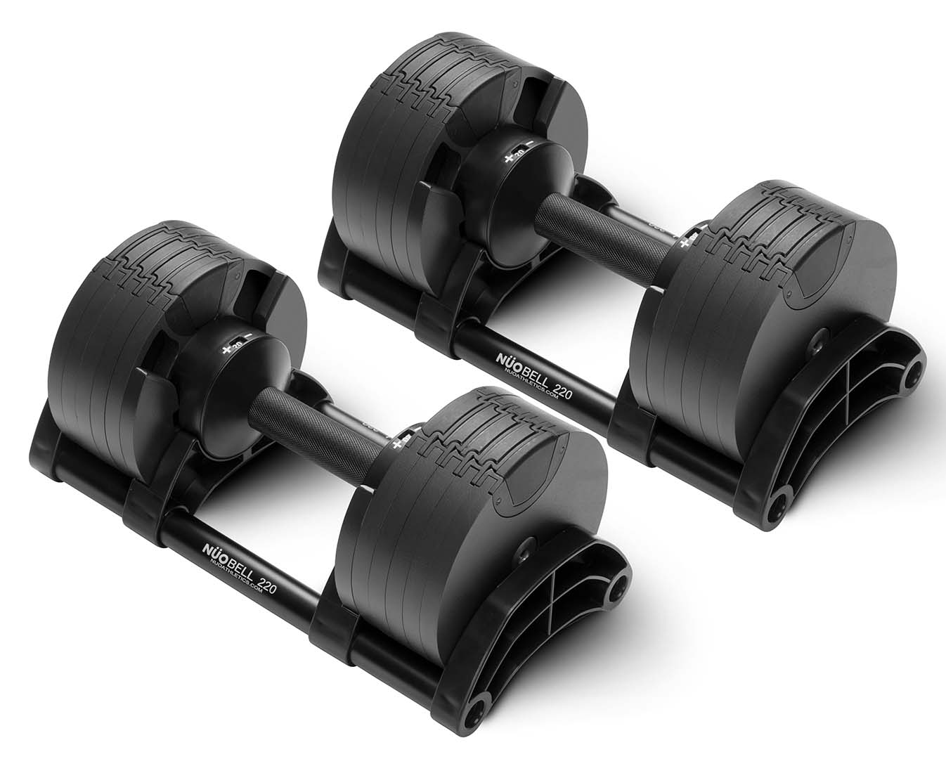 Nüobell Justerbara hantlar Set 2-20kg - parvis - NÜOAthletics | Hantlar - Hantelset & hantelpaket | Gymkraft