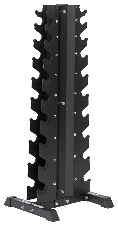 Master Fitness Vertikalt Hantelställ Stål Svart | Hantlar - Hantelställ / Hantelstativ | Gymkraft