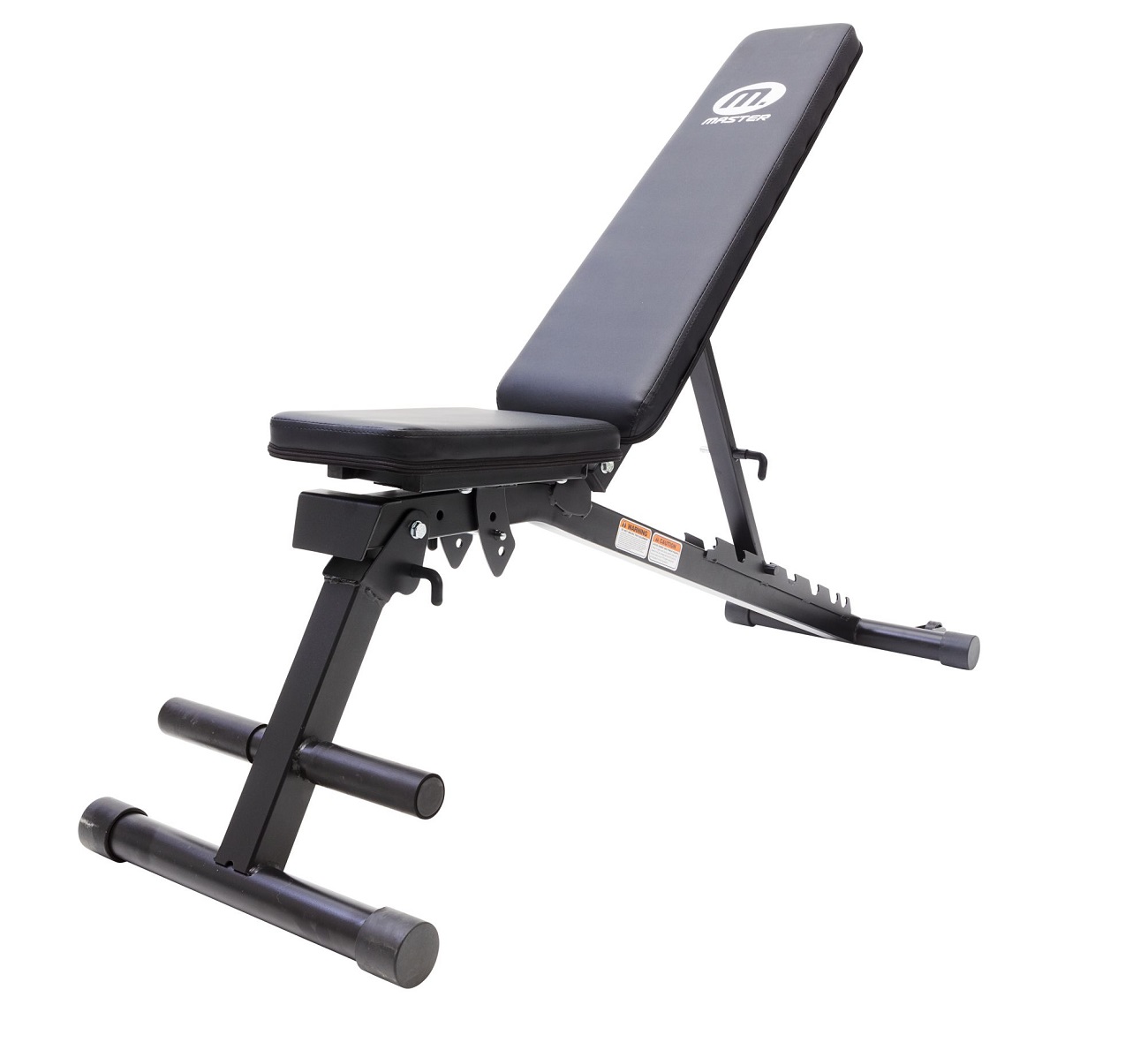 Master Fitness Träningsbänk Justerbar Maxvikt 200kg Black Bench II