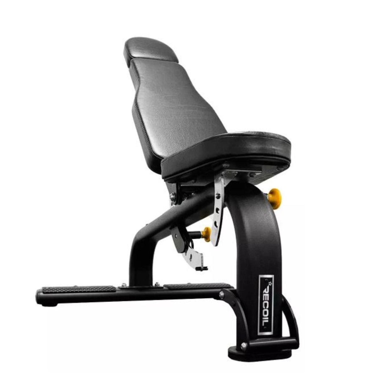 Recoil Kommersiell Tr&auml;ningsb&auml;nk B10, Justerbar Maxvikt 450kg Svart