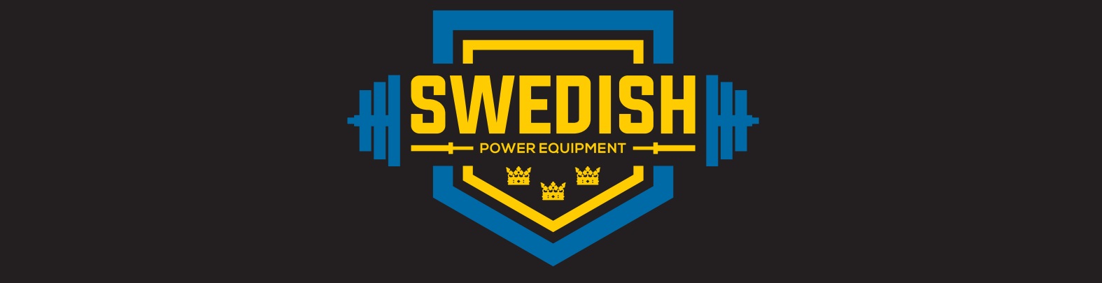Banderoll - Swedish Power Equipment (2m x 0,5m) | Träningsredskap - Banderoller och Affischer | Gymkraft