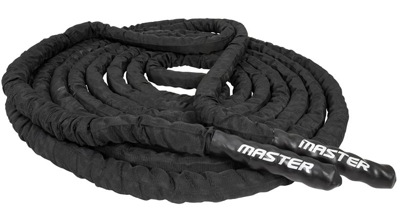 Battlerope med Nylonöverdrag - Master Fitness | Träningsredskap - Tillbehör Styrketräning | Gymkraft