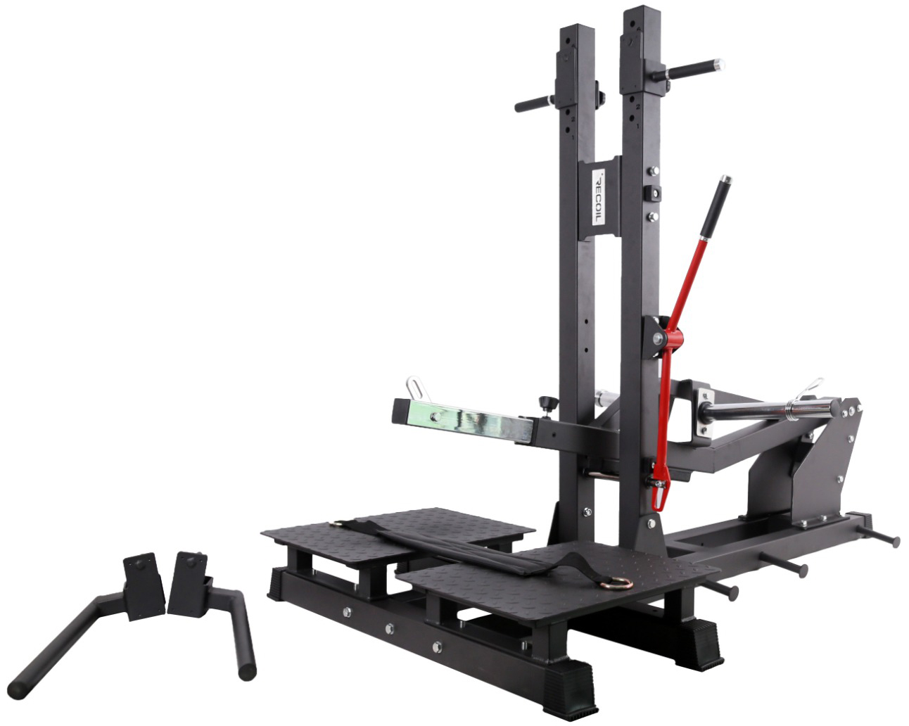 Recoil Belt Squat - Stål Svart | Träningsmaskiner - Ben-maskiner | Gymkraft