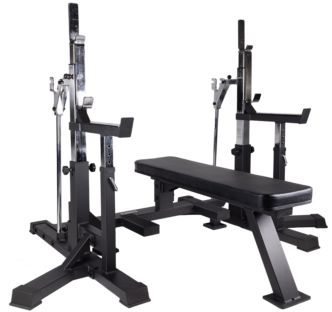 Recoil Robins Combo Rack Maxvikt 500kg Svart | Träningsbänkar - Bänkar för bänkpress | Gymkraft