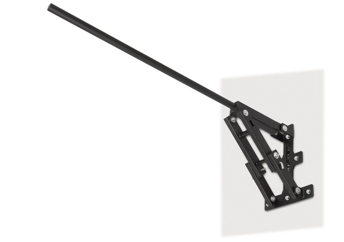 Master Fitness Chinsstång Uppfällbar Stål Svart