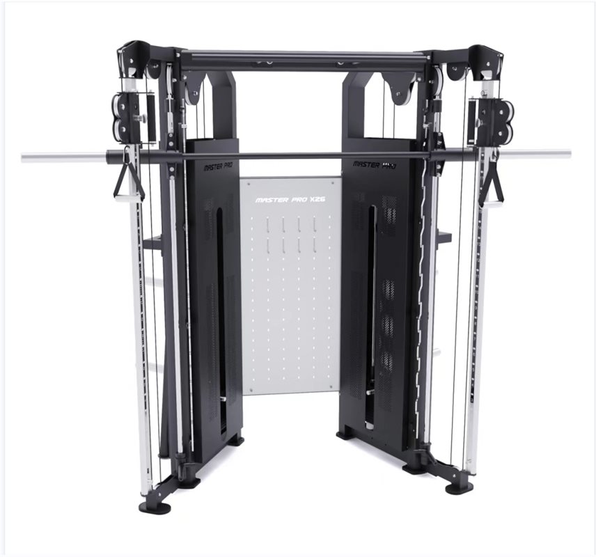 Master Fitness Functional Trainer Kabelmaskin / Smithmaskin X26 Svart