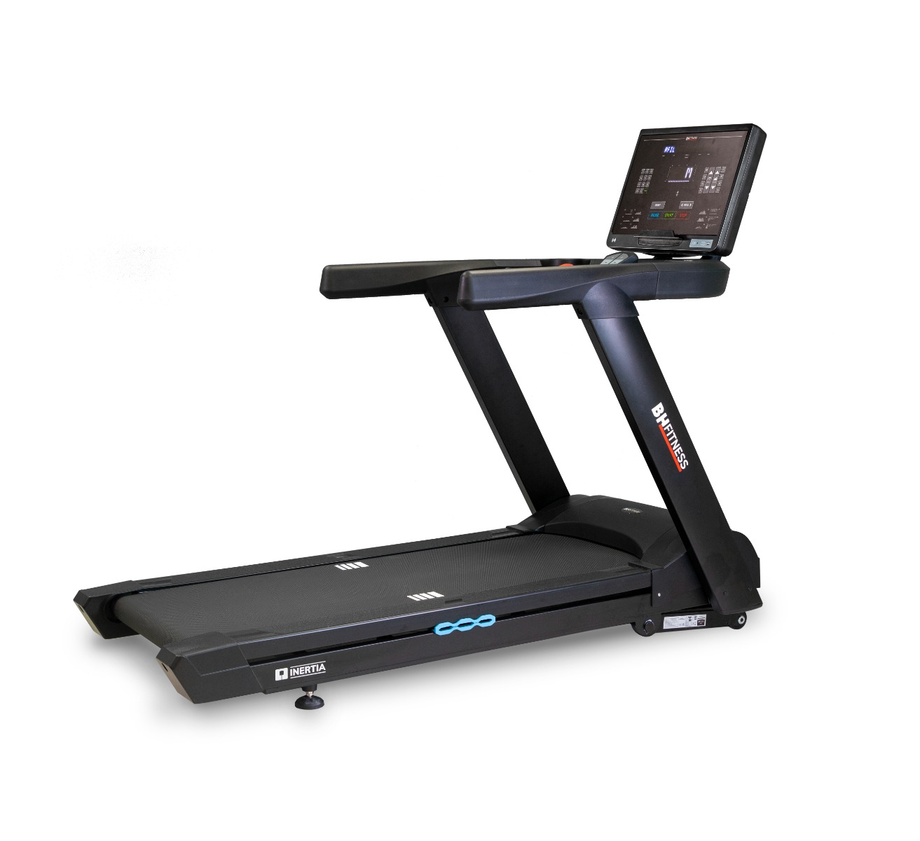 L&ouml;pband LED St&aring;l Svart BH Fitness (G588)