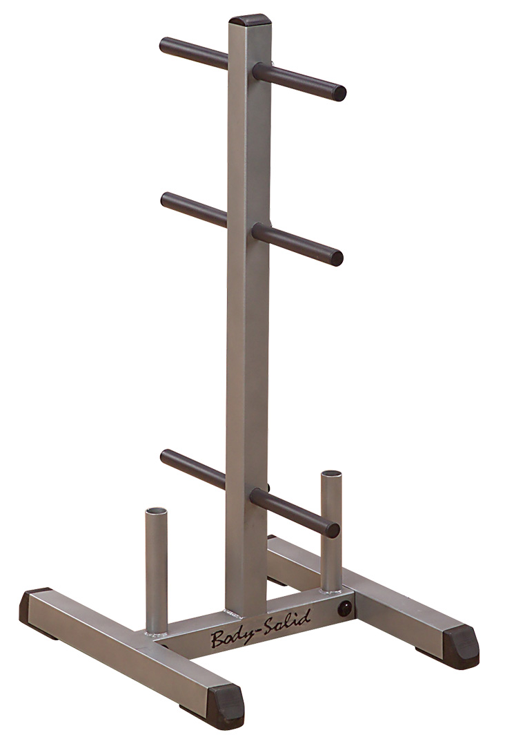 Viktställ för 25mm Viktskivor - Stål, Silver - Body Solid | Vikter & viktskivor - Viktställ | Gymkraft