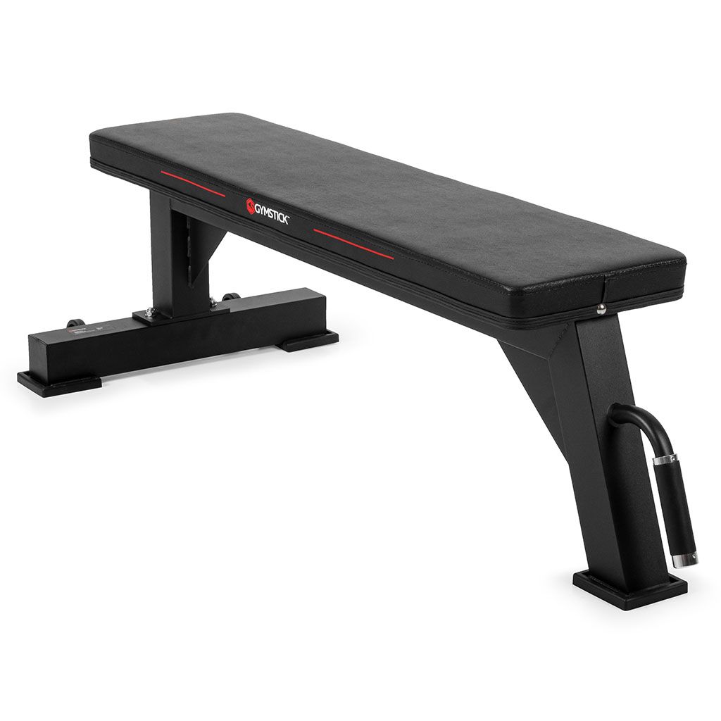Tr&auml;ningsb&auml;nk Plan Maxvikt 500kg Svart (Flat Bench Pro) - Gymstick