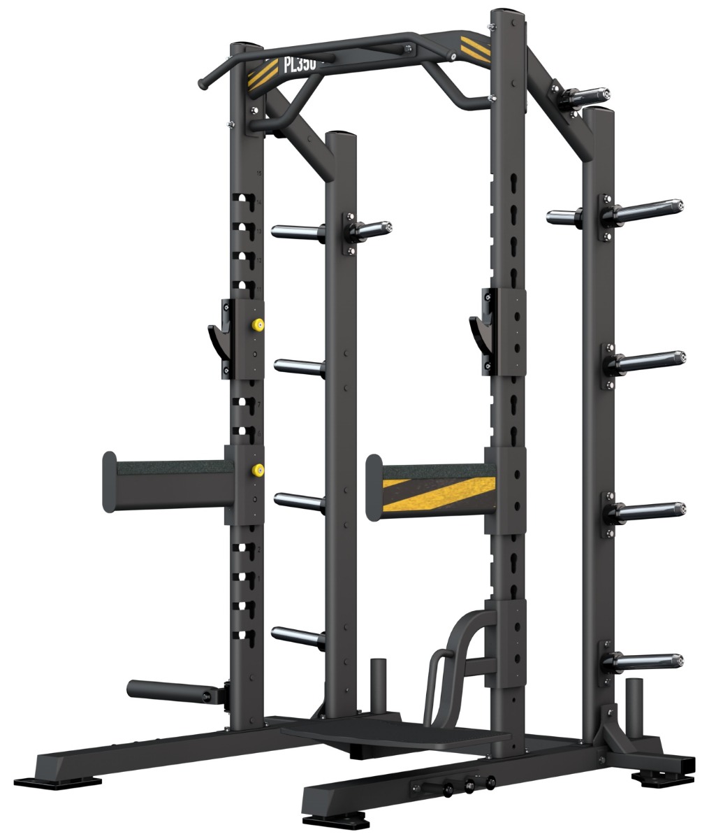 Half Rack Med Vikthäng Svart (PL350B) - BH Fitness