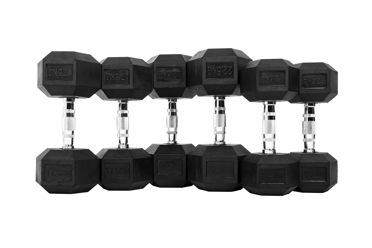 Hexagonhantel - 5 kg - Recoil | Hantlar 5 kg | Gymkraft