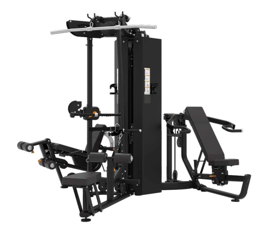 3-Station Stål Svart - Impulse (ES3000) | Träningsmaskiner - Multigym | Gymkraft