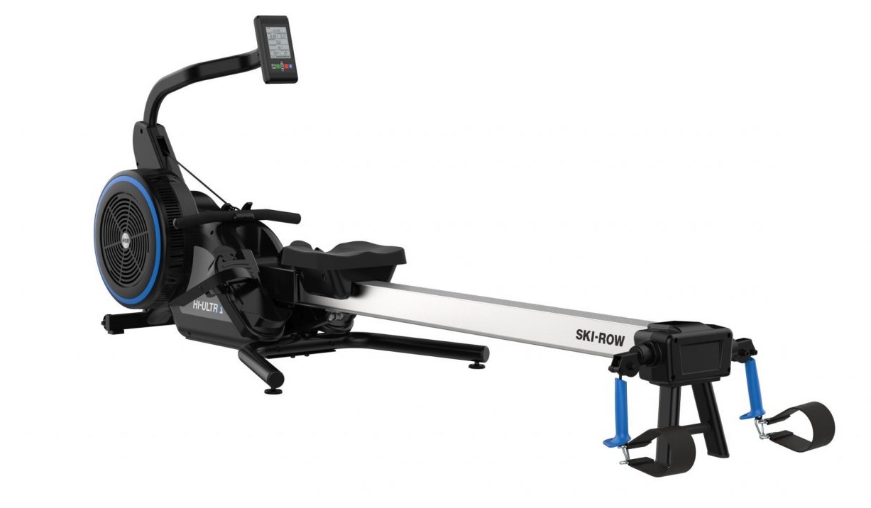 Roddmaskin/Stakmaskin Stål Svart/Blå (Ski-Row Hi Ultra) - Impulse