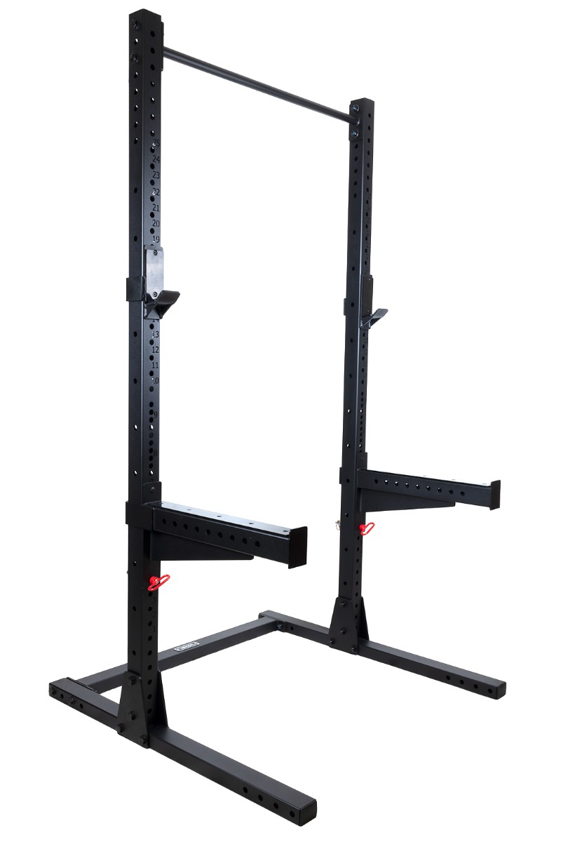 Recoil Skivstångsställning/Chinsställning Svart Premium | Ställningar - Power rack  >  Half Racks - Multipress | Gymkraft