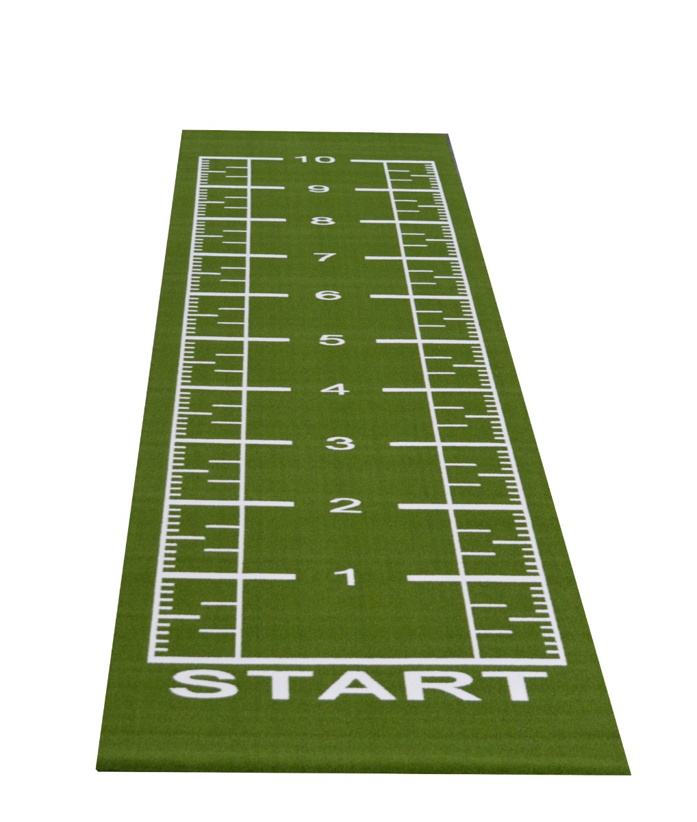 Konstgräs med numrering - 2x12m Grön | Gymgolv - Gymgolv på rulle - Gymmatta | Gymkraft