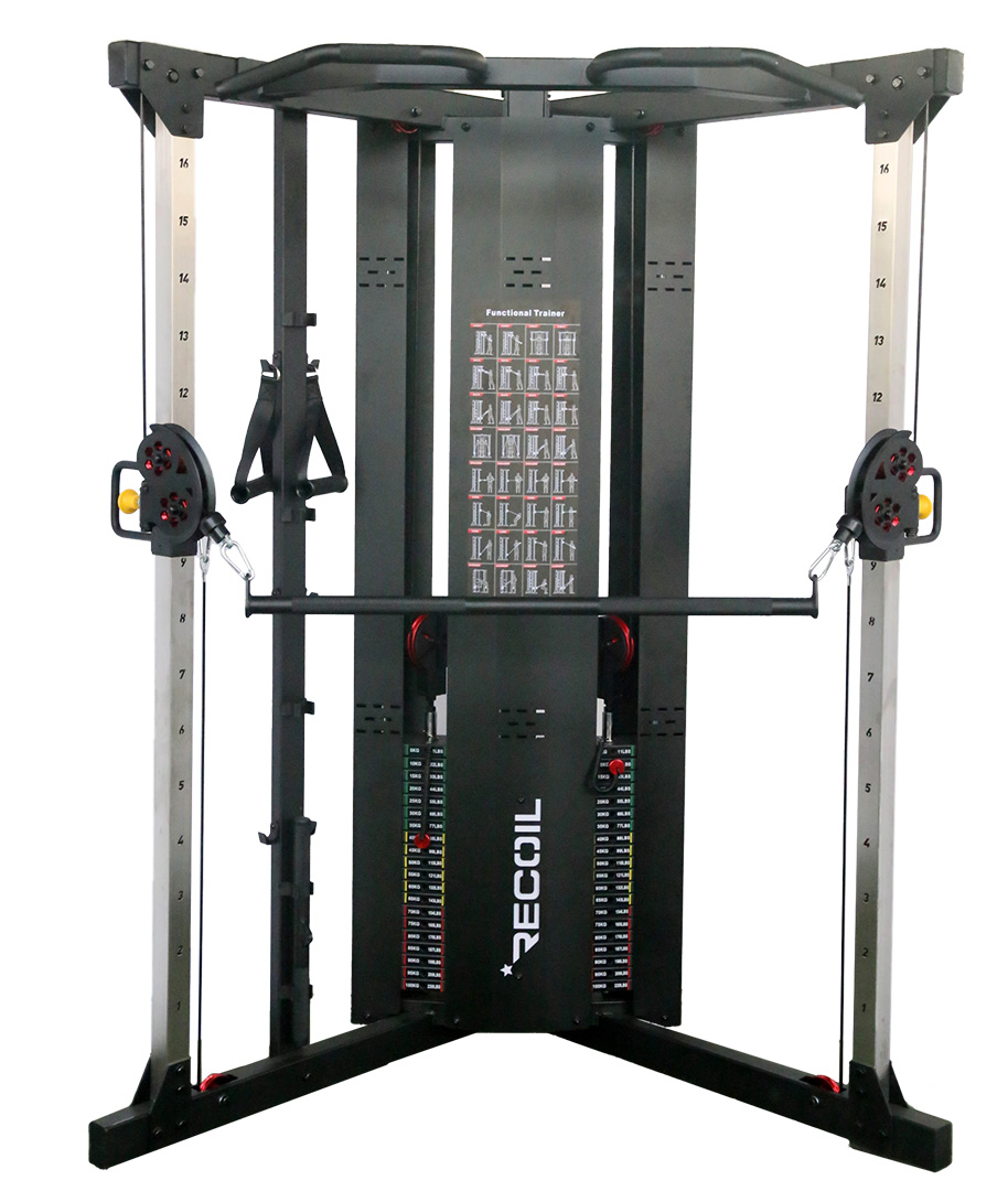 Recoil Kompakt Kryssdrag K21L, stål svart