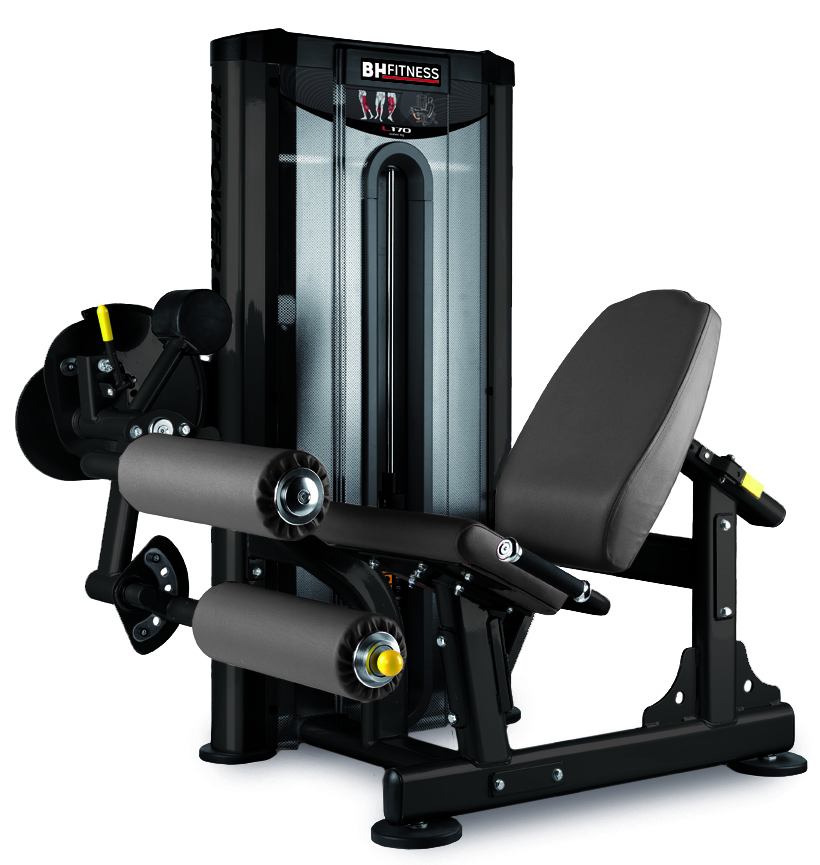 Bencurl Sittande, Stål Svart - BH Fitness (L170B) | Träningsmaskiner - Ben-maskiner | Gymkraft