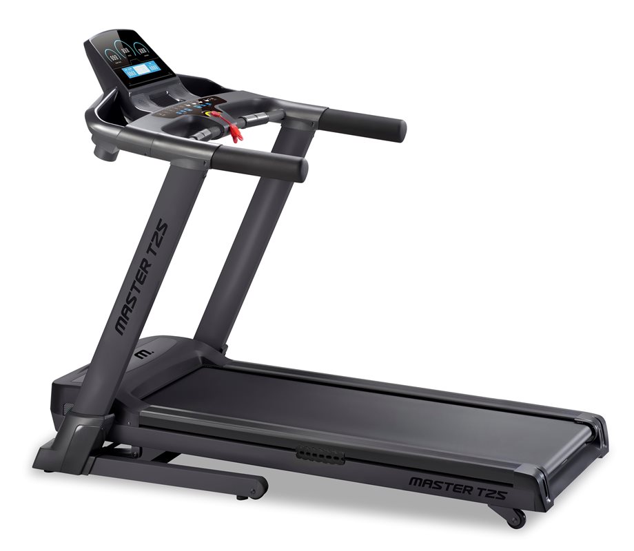 L&ouml;pband T25X Master Fitness St&aring;l Svart