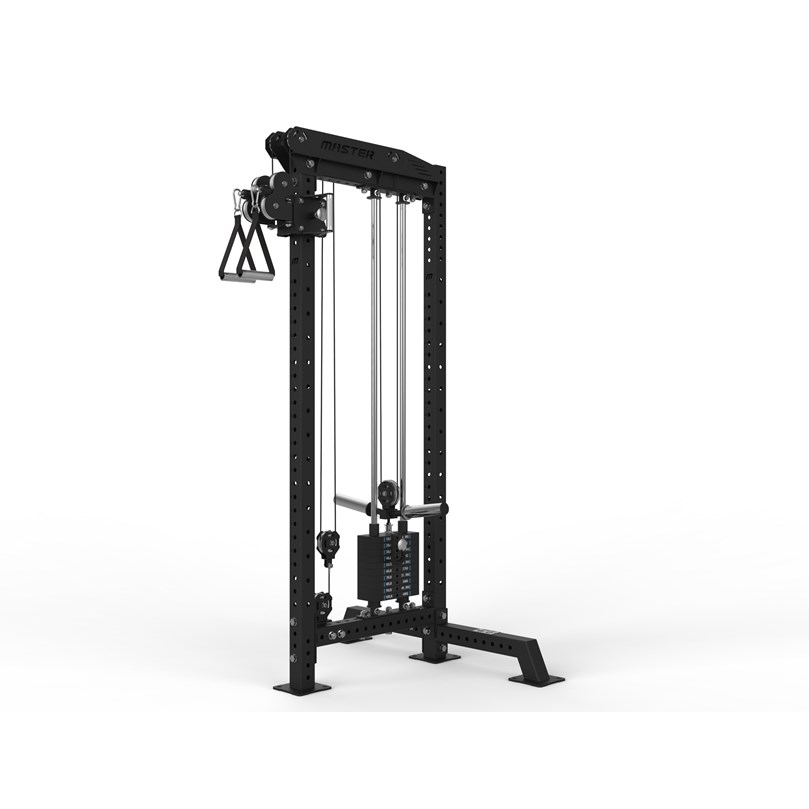 Kryssdragshalva LX20 Master Fitness Svart Stål