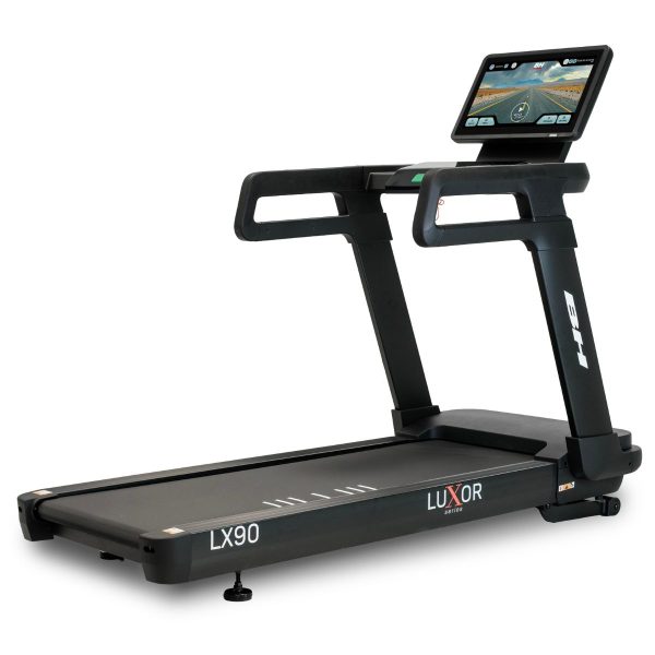 L&ouml;pband LX90 Multimedia BH Fitness St&aring;l Svart