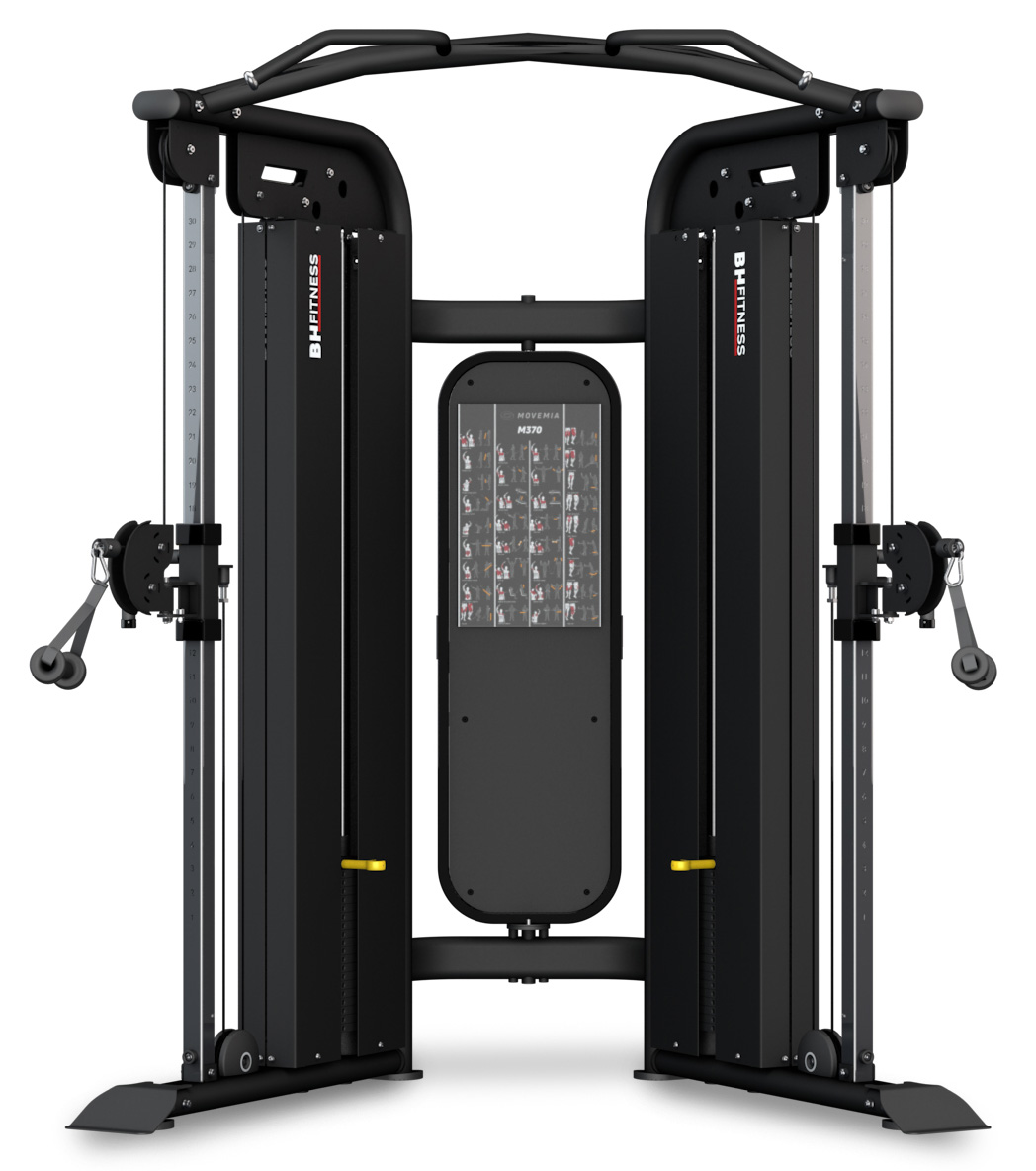 Kryssdrag stål svart - BH Fitness | Träningsmaskiner - Cable Cross | Gymkraft