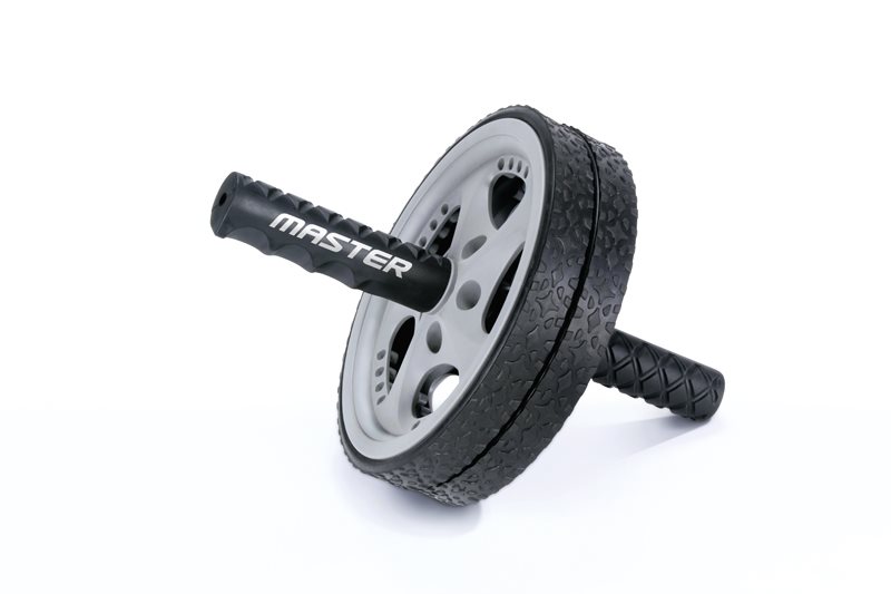 Master Fitness maghjul svart/grå | Träningsredskap - Tillbehör Styrketräning | Gymkraft