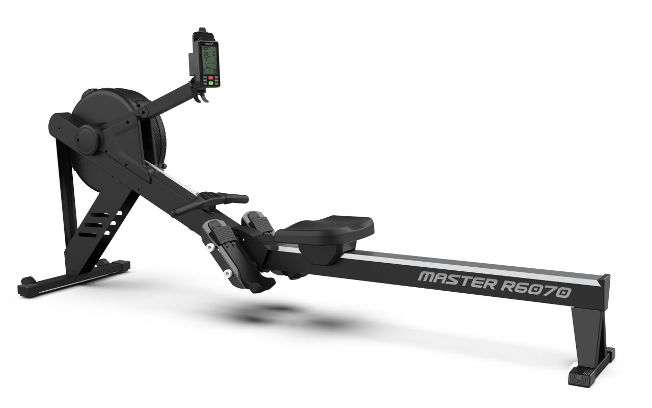 Master Fitness Roddmaskin R6070 Stål svart