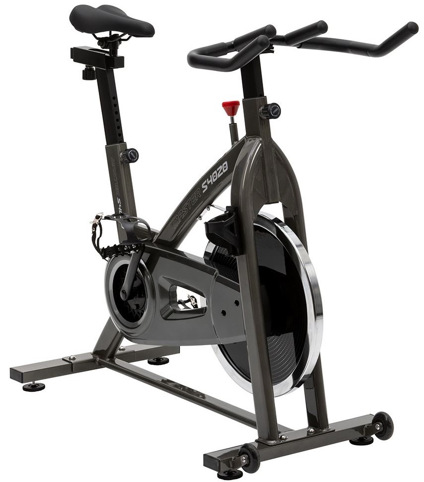 Master Fitness Spinningcykel S4020 St&aring;l Svart
