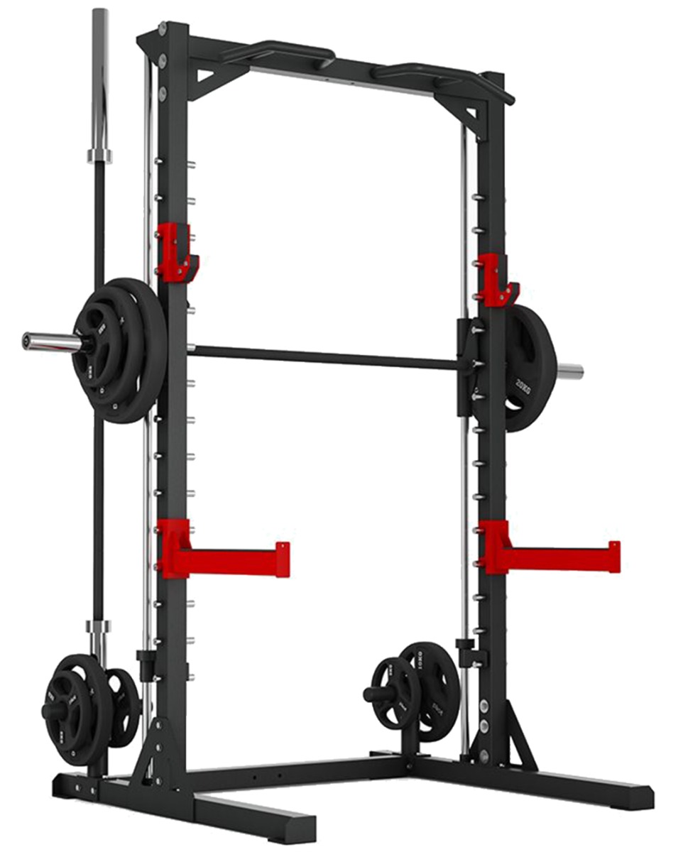Master Fitness Smithmaskin / Half Rack XT5 Stål Svart
