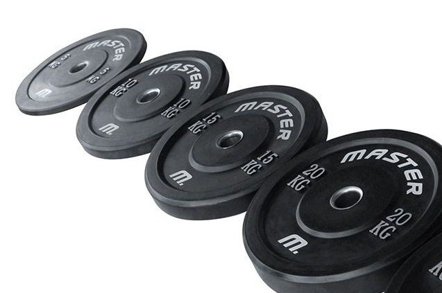 Viktpaket Master Bumper Plates 120kg