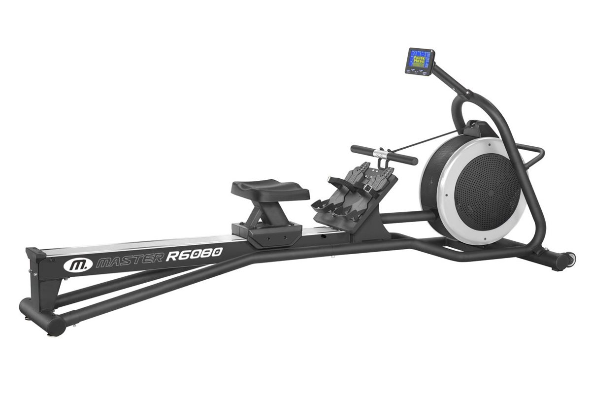 Master Fitness roddmaskin (R6080) st&aring;l svart