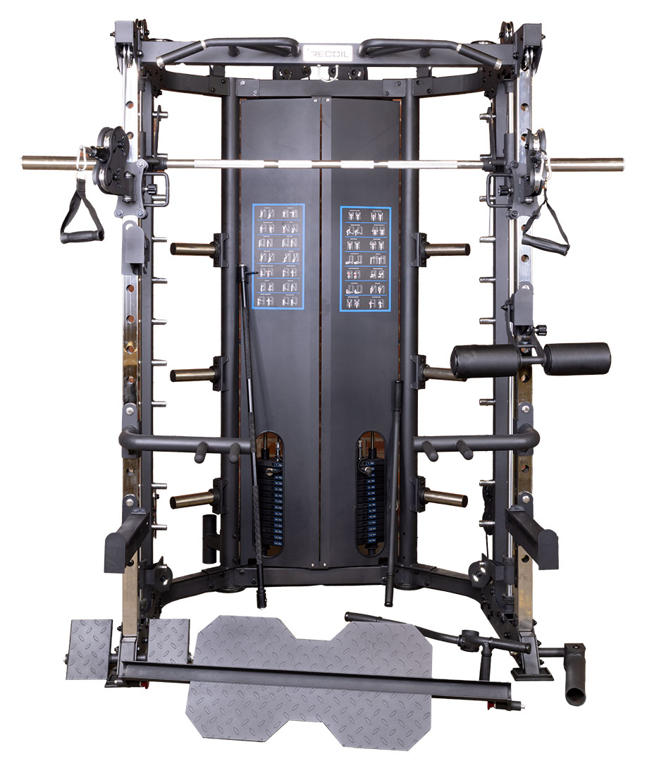 Recoil Multirack Svart | Träningsmaskiner - Cable Cross | Gymkraft