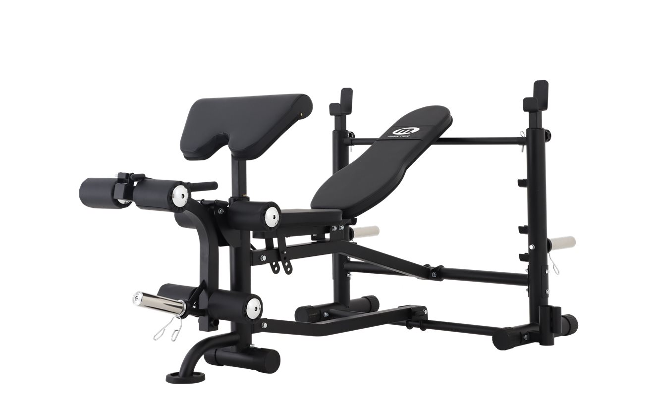 Master Fitness MULTIBENCH BX30 Stål Svart | Träningsbänkar - Bänkar för bänkpress | Gymkraft