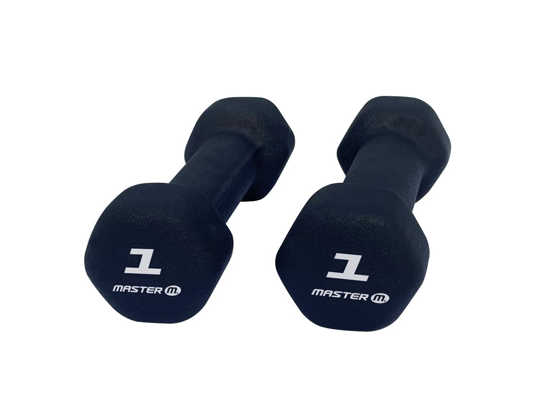 Master Fitness NEOPRENHANTEL - 1 kg