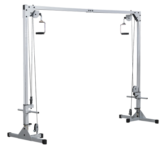Kryssdragsmaskin För Viktskivor 25mm Stål Grå - Body Solid | Träningsmaskiner - Cable Cross | Gymkraft