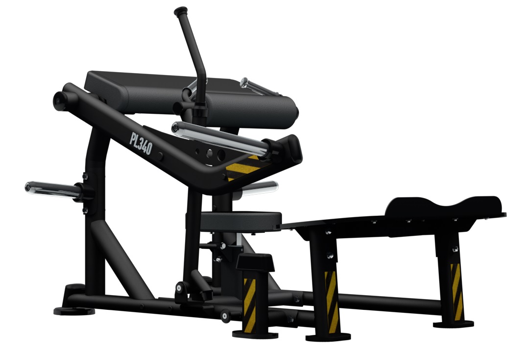 Hip Thrust För Lösa Vikter Stål Svart - BH FITNESS | Träningsmaskiner - Ben-maskiner | Gymkraft