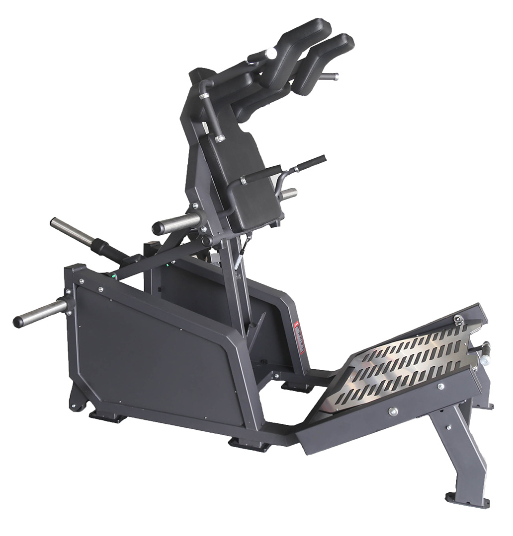 Recoil Hack Squat Med Vikthäng Stål Svart | Träningsmaskiner - Ben-maskiner | Gymkraft