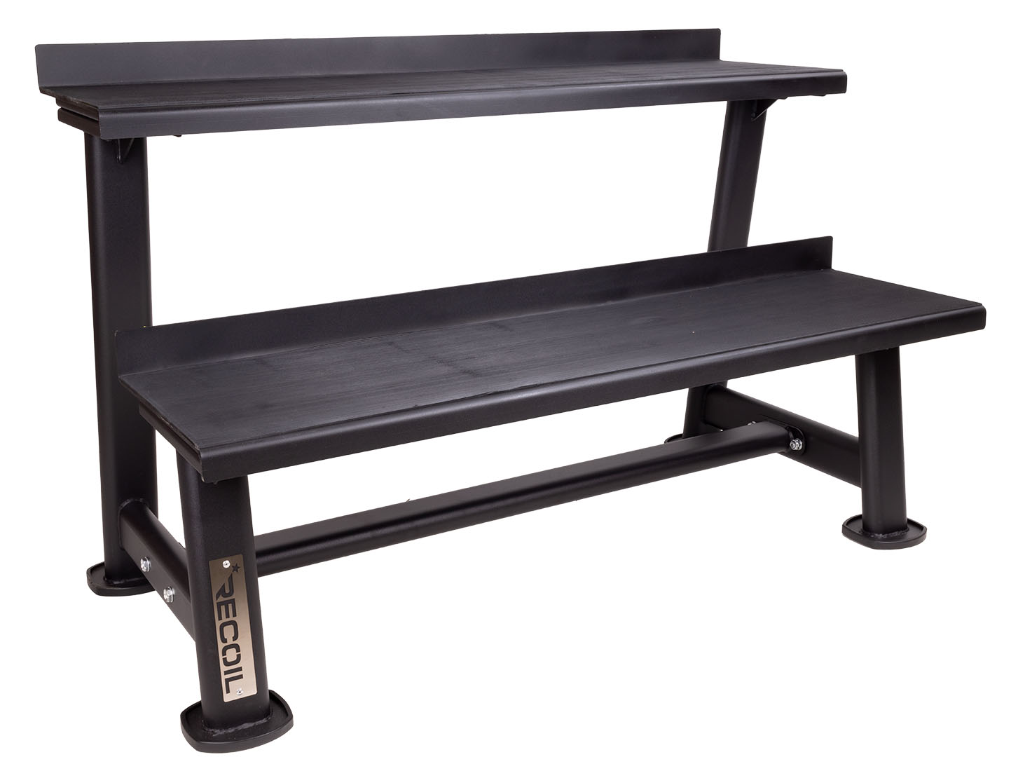 Recoil Hantelställ / Kettlebellställ 2-våningar Stål Svart