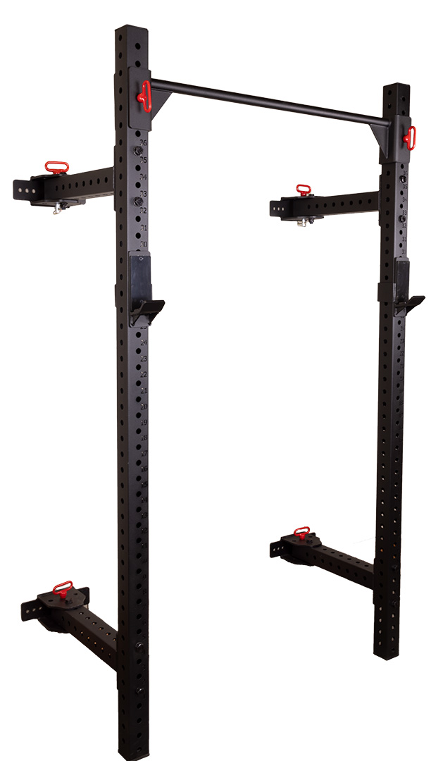 Recoil Rack Fällbart Premium Svart | Ställningar / Power rack - Riggar | Gymkraft
