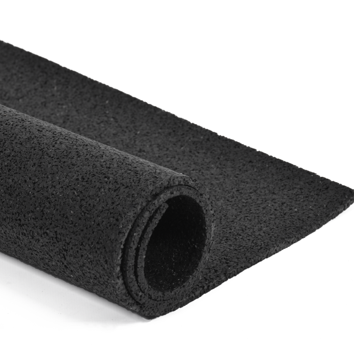 Gymgolv - Gymmatta på rulle 8kvm (8x1m) 6mm gummi svart | Gymgolv - Gymgolv på rulle - Gymmatta | Gymkraft