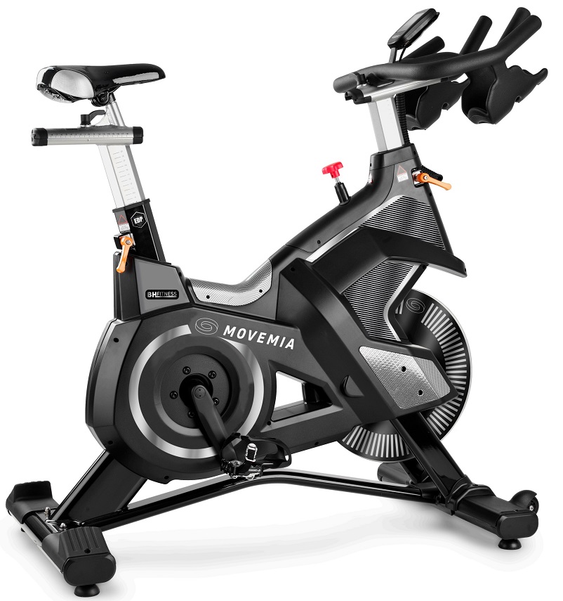 Spinningcykel Movemia (H940) Stål Svart - BH Fitness | Motionsredskap - Spinningcyklar | Gymkraft