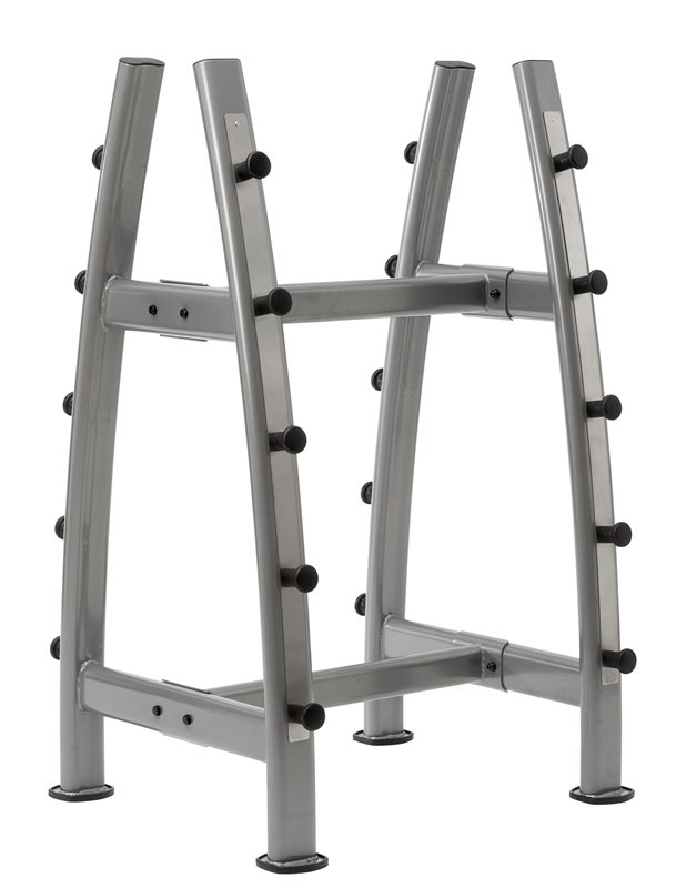 Master Fitness ställning för fasta skivstänger (10st) stål svart | Skivstänger - Skivstångsställ | Gymkraft