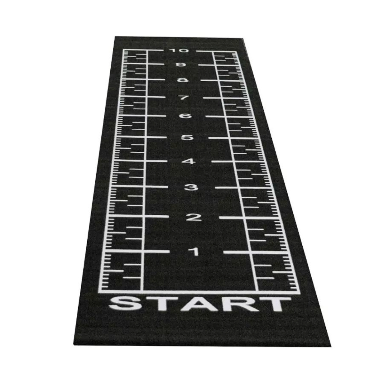 Konstgräs med numrering - 2x12m Svart | Gymgolv - Gymgolv på rulle - Gymmatta | Gymkraft