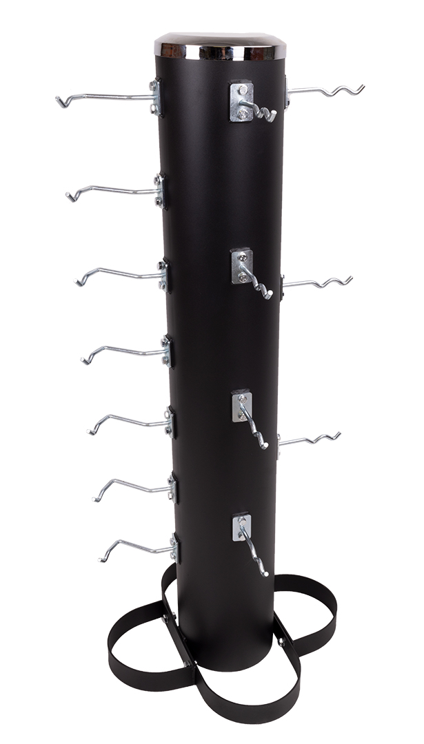 Recoil Tillbehörsställ för handtag Svart Stål | Träningsmaskiner  >  Handtag - Grepp - Selar | Gymkraft