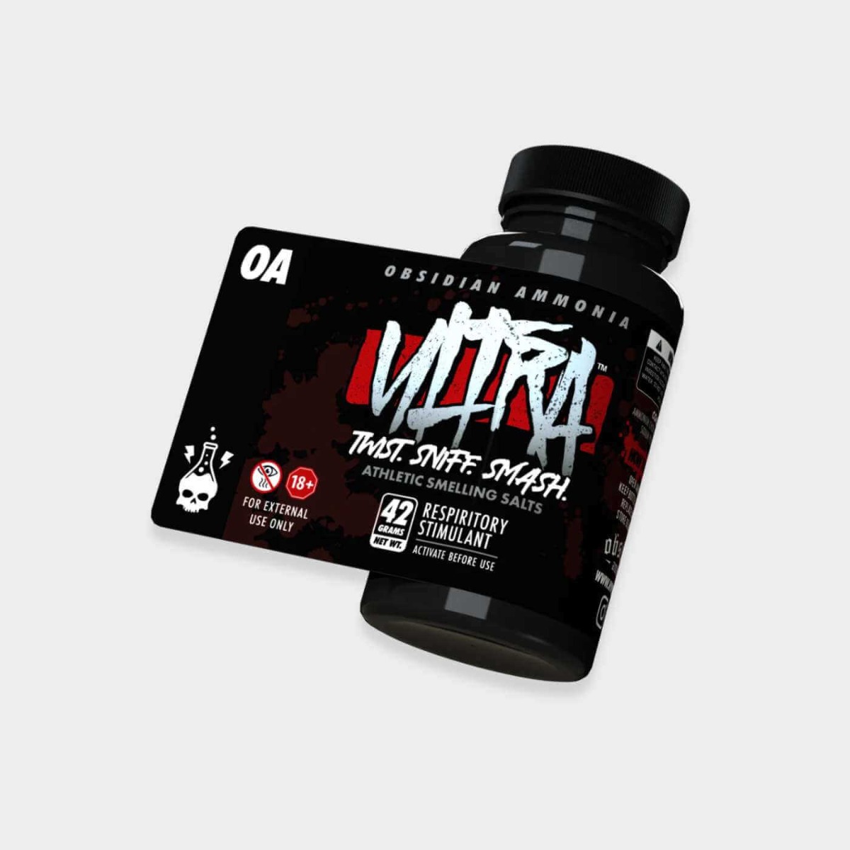 Ultra (Luktsalt) - Obsidian Ammonia | Träningsredskap - Strongman utrustning | Gymkraft