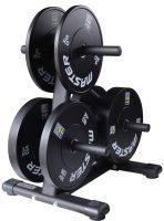 Svart viktställ för 50mm viktskivor från master 