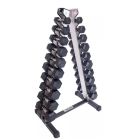 Recoil Hantelpaket Hexagonhantlar 1-10kg med Hantelställ Stål