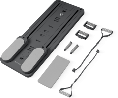 Gymstick Pilates V Reformer Board, Black Rose