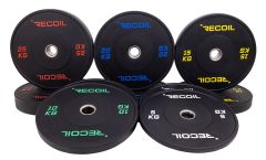  Bumper Plates Svart Pro - Recoil