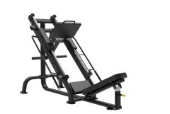 Benpress 45 grader från Impulse, stålram och justerbar ryggdyna.